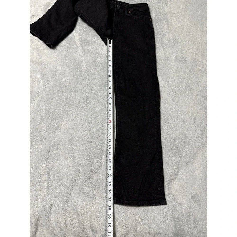 American Eagle Jeans Mens 26x27 Black Original Bootcut Dark‎ Wash
